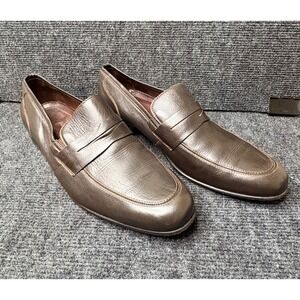 Velez Mens Brown Leather Penny Loafers Slip On Dress Shoes EU 41 290818 Colombia